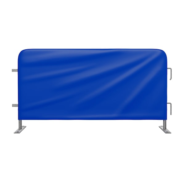 Angry Bull Barricades Heavy Duty Barricade Jacket Covers, Heavy duty rip-stop vinyl, 44 in. Height, 102 in. Length AB-JACKET-AC85-BL - main